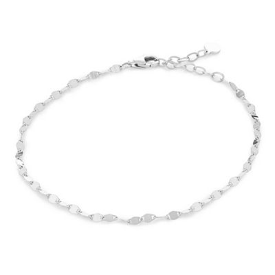 PLATINITY Plättchen-Armband Länge ca. 18-21cm mind. 2,5g Platin 950