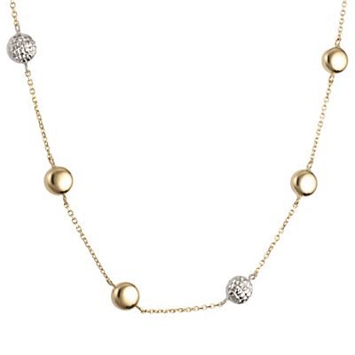 GOLDRAUSCH Collier poliert/diamantiert mind. 6,2g Gold 585