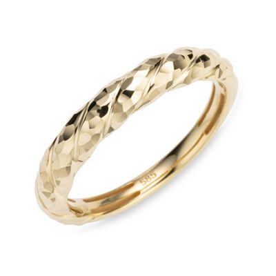 GOLDRAUSCH Ring diamantiert mind. 1,5g Gold 585