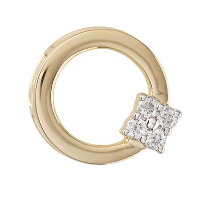 Thumbnail - CANADIAN DIAMONDS Anhänger 4 Brillanten zus. ca. 0,10ct Gold 585