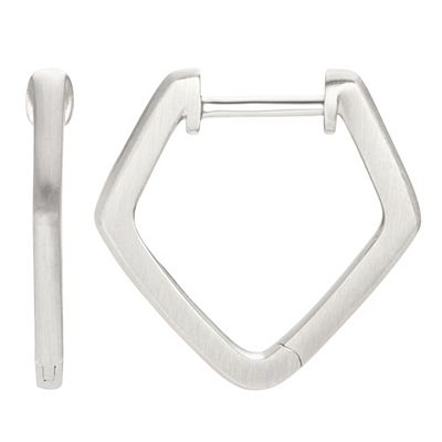 PLATINITY Creolen mattiert min. 3,6g Platin 950