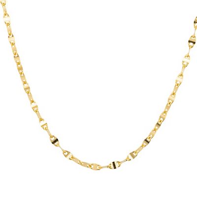 Plättchenkette Länge ca. 45cm 2,6mm Silber 925