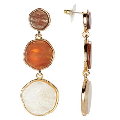 STEFFEN SCHRAUT Ohrhänger Acryl Modeschmuck