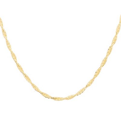 GOLDRAUSCH Popcorn-Collier gedreht/poliert mind. 4,5g Gold 585