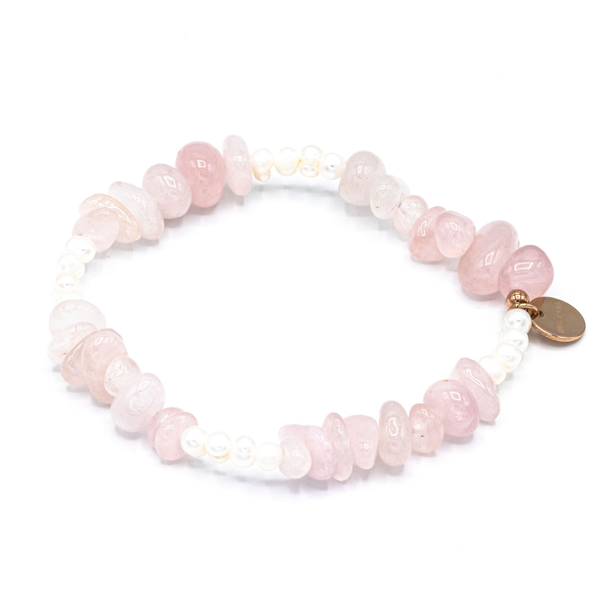 MONESSA Armband flexibel Edelsteine Spiltter