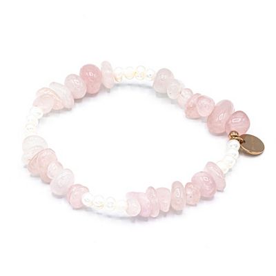 MONESSA Armband flexibel Edelsteine Spiltter