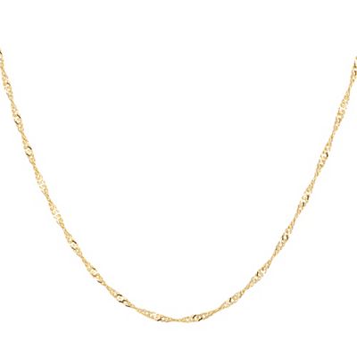 Singapurkette Länge ca. 45cm 1,6mm Silber 925