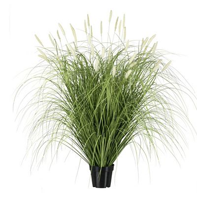 CREATIV green Kunstpflanze Lampenputzergras Kunstofftopf Größenauswahl