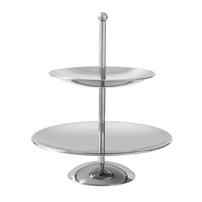 Thumbnail - FINK Etagere SAMUEL 2 Etagen Edelstahl Höhe 23cm, Ø 21cm