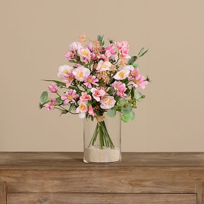 PUR FLEUR Premium-Bouquet elegante Komposition Farbauswahl Höhe 50cm, Ø 40cm
