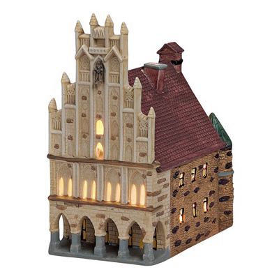 Thumbnail - WURM Lichthaus Rathaus Münster Porzellan 17x14x15cm