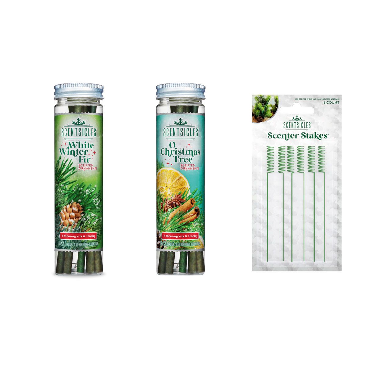 SCENTSICLES® 2er Set Duftstäbchen Scenter Stakes 2 Sorten, 12 Stäbchen Duftauswahl