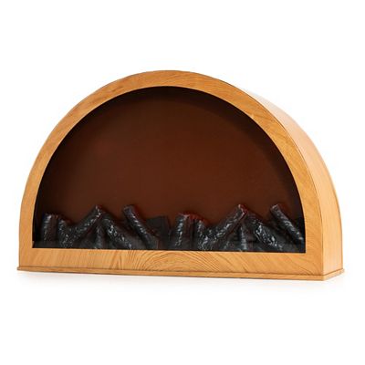 Thumbnail - LUMIDA Casa LED Deko-Kamin Flammeneffekt halbrund B. 41cm, H. 25cm