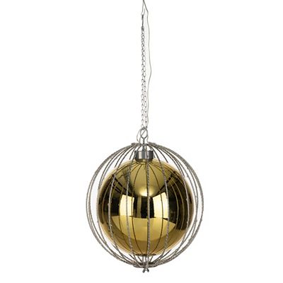 LUMIDA Xmas 2in1 Weihnachtskugel inkl. Erdspieß & Aufhängung outdoorgeeignet