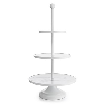 ABELLA Casa Design-Etagere 3 Etagen Höhe 87cm, Ø 46cm