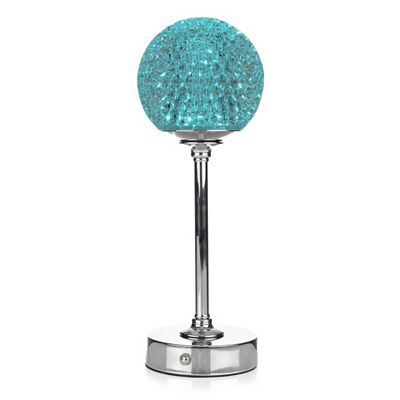 LUMIDA Looks LED-Tischleuchte Acrylglas-Kugel inkl. Fernbedienung Höhe 29cm, Ø 11cm,