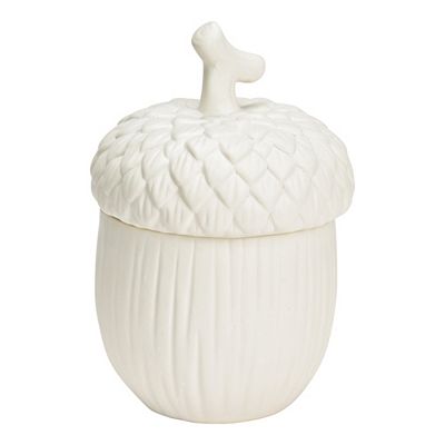 WURM Eichelnuss aus Keramik ca. 10x15x10cm