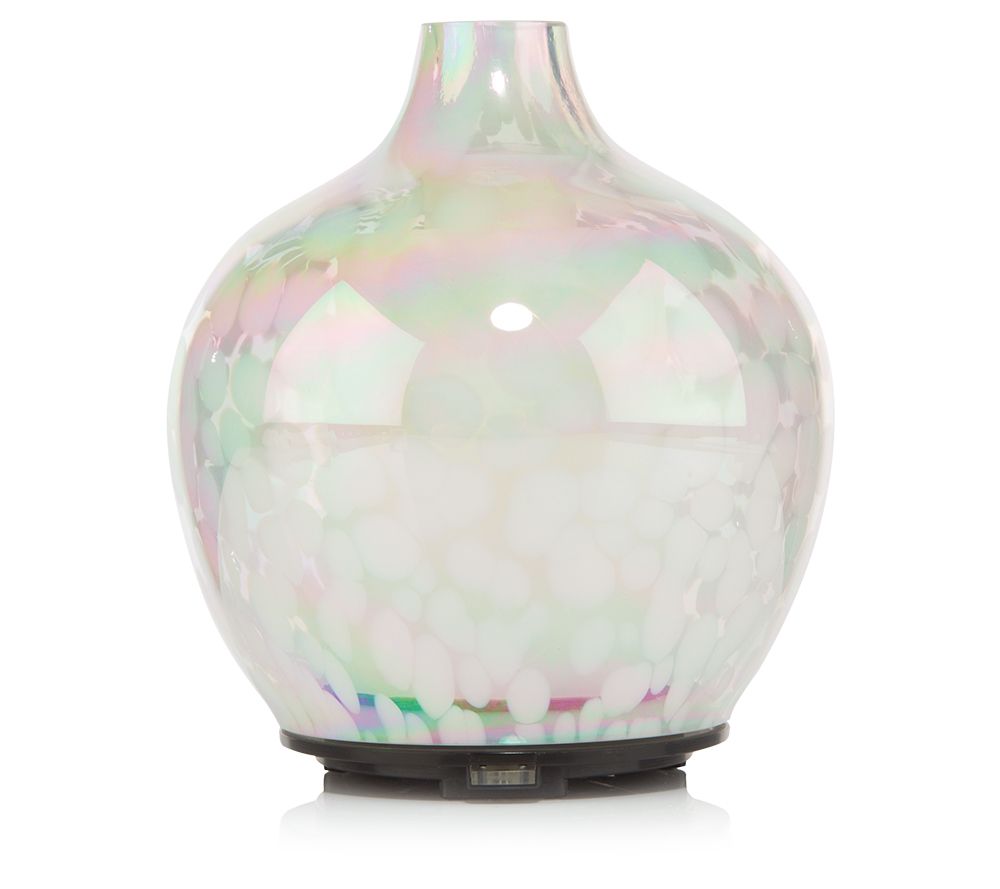 LUMIDA Aroma elektronischer AromaDiffuser PerlmuttGlas H. ca. 15cm