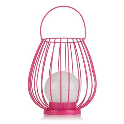 LUMIDA Garden Tisch-Laterne LED-Bulb Höhe 21cm, Ø 19cm