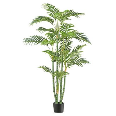 CREATIV green Kunstpflanze Bambuspalme Kunststofftopf Größenauswahl