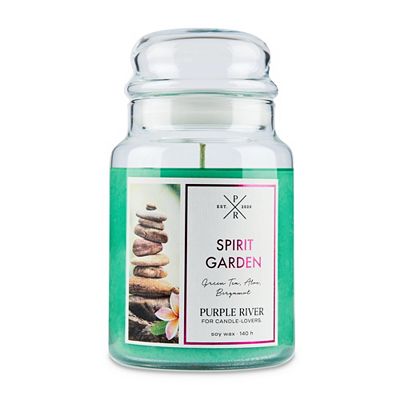 Thumbnail - PURPLE RIVER Duftkerze im Glas Spirit Garden 623g