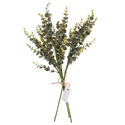 Thumbnail - LUMIDA Flora künstl. Eukalyptus 3 Zweige 5h-Timerfunktion Höhe 60cm