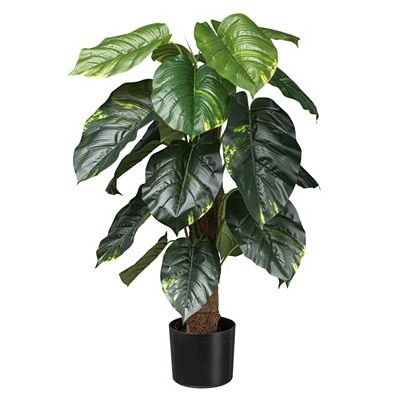 CREATIV green Kunstpflanze Philodendron Kunststofftopf Größenauswahl