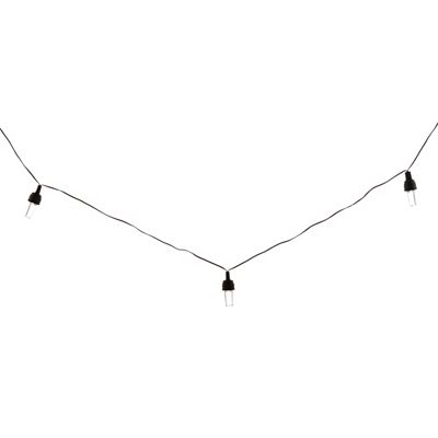 LUMIDA Xmas LED-Lichterkette mit Projektion outdoorgeeignet 10 LEDs, 9,5m