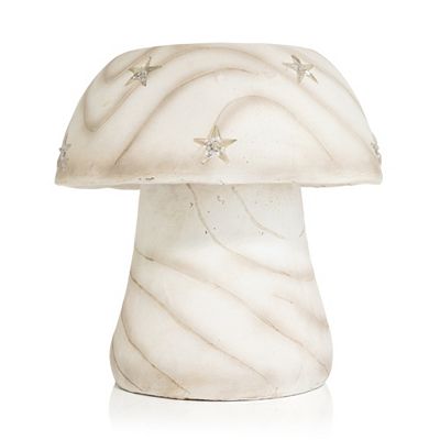 LUMIDA Garden Deko-Beistelltisch inkl. LEDs outdoorgeeignet H. 47cm, Ø ca. 39cm