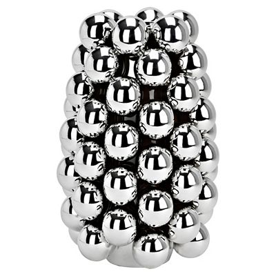 PUR FLEUR Kunstblumen-Vase Bubble-Design Porzellan versch. Größen/Farben