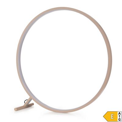 LUMIDA Looks LED-Stehleuchte Ring-Design groß Fernbedienung Höhe 80cm