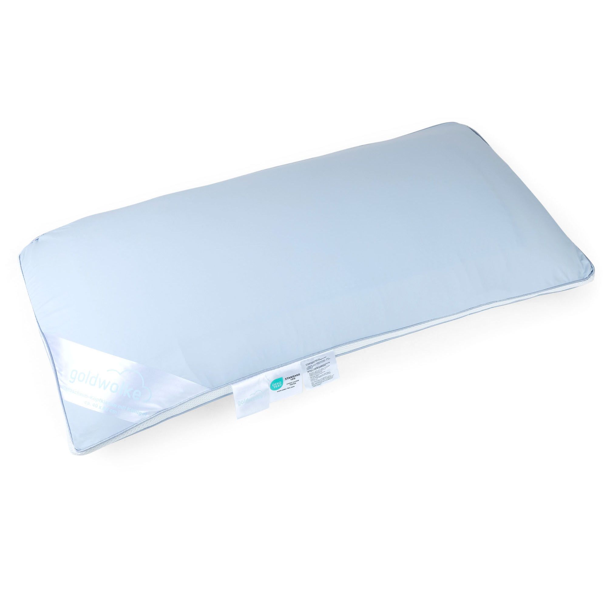 GOLDWOLKE Kopfkissen Kühlgel-Pads Sommer- & Winterseite, wendbar