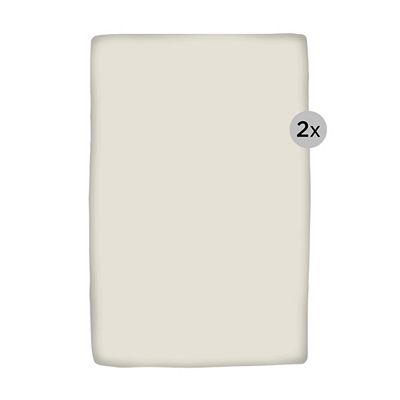 BADIZIO 2 Spannbettlaken uni Mikrofaser Plüsch ca. 100x200cm