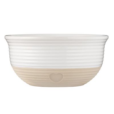 MASON CASH® Rührschüssel Rustik Charm Volumen 3,5 Liter mit Herzmotiv