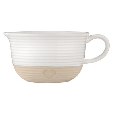 MASON CASH® Teigschüssel Rustik Charm Volumen 1,5L Herzmotiv