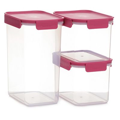 LocknLock 3 Frischhaltedosen Classic Plus 2x 2,0L und 1x 4,0L Gesamtvolumen 8,0L