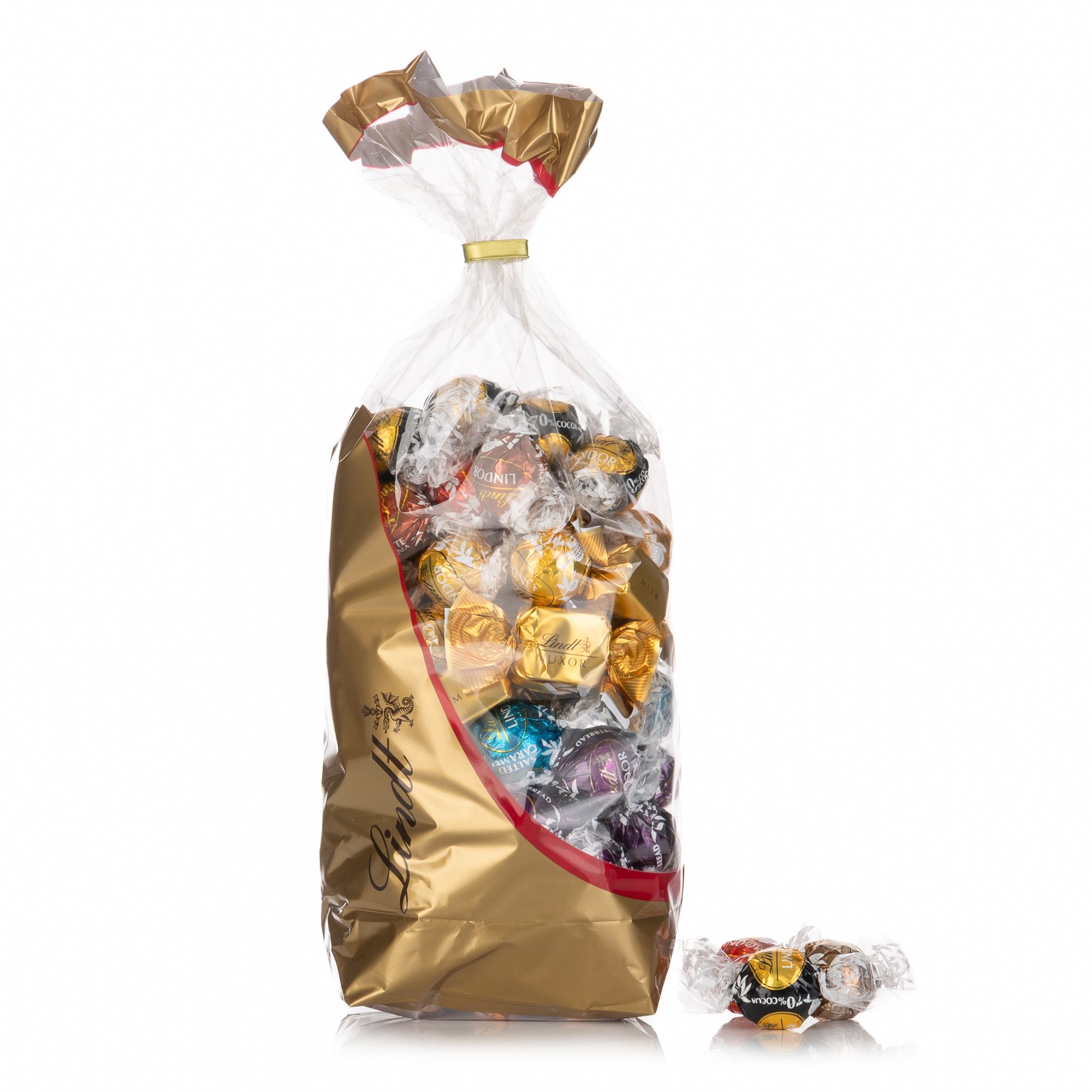 LINDT Lindor & Nuxor Selection 11 versch. Sorten Inhalt 963g, 77 Stk.