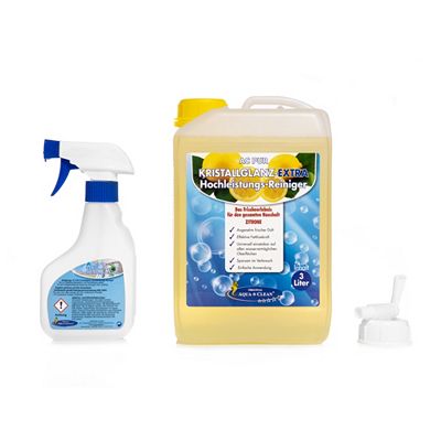 AQUA CLEAN PUR Kristallglanz Extra Hochleistungsreiniger mit Frischeduft 3l