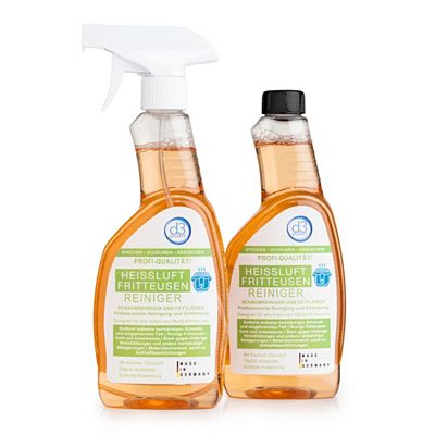 d3 protect® Heissluftfritteusen- Reiniger & Fettlöser mit Zitrusduft 2x 500ml