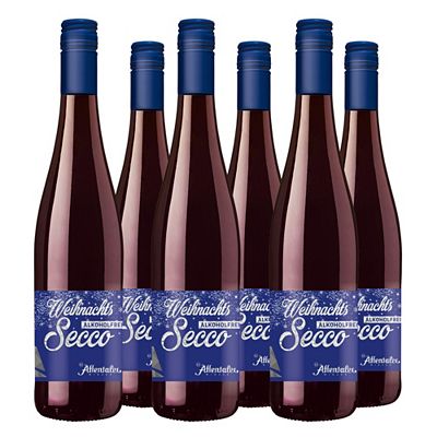 Thumbnail - AFFENTALER WEIN Weihnachts-Secco mit winterlichen Aromen 6 Flaschen à 0,75l exklusiv bei QVC