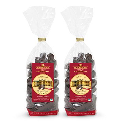Thumbnail - PISCHINGER Rum-Kokos Stangerln Edelbitterschokolade exklusiv bei QVC Inhalt 2x 250g