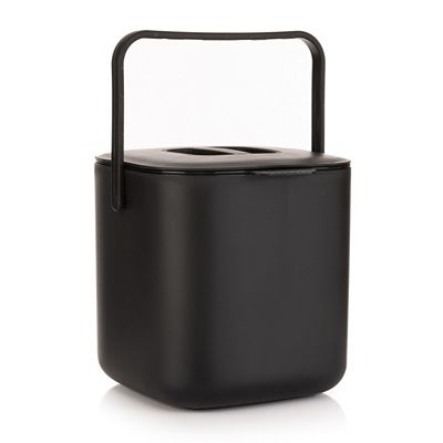 Mini-Biomülleimer mit herausnehmbaren Sieb, geruchsdicht spülmaschinenfest Füllmenge ca. 3,3l