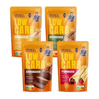 STEINER's Back Set mit 4 Sorten exklusiv bei QVC Inhalt 820g