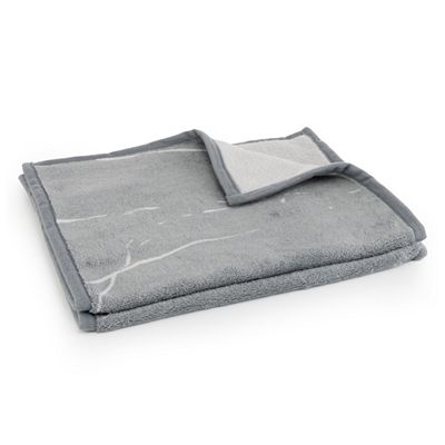 Thumbnail - BADIZIO Softdry 2 Gästehandtücher Marmor-Design MF Kuschelplüsch ca. 30x50cm
