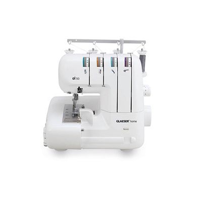 GLAESER Overlock-Maschine ol50 LED-Licht Kantenlineal