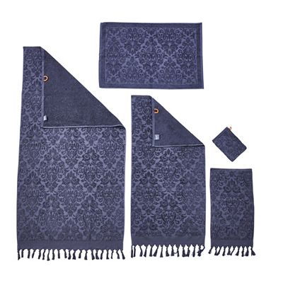 Thumbnail - done.® Frottier-Set PROVENCE ORNAMENTS 100% Baumwolle inkl.Badvorleger,5tlg