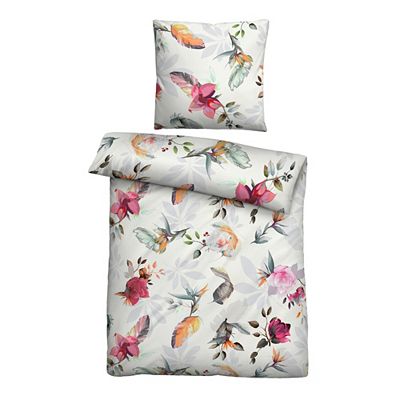 biberna® Bettwäsche Frühling 100% Lyocell Einzelbett, 2tlg.
