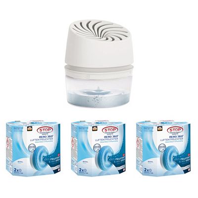 PATTEX® Luftentfeuchter Aero 360° inkl. 7 Nachfüll-Tabs á 450g