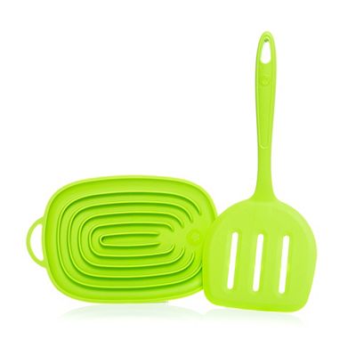 KOCHBLUME® Pfannenwender extra breit inkl. Multiablage 2tlg.