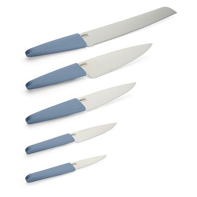 WOLL® Cutting Edge Universal-, Gemüse-, Brot-, Kochmesser und Kochmesser kompakt